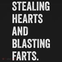 Stealing Hearts And Blasting Farts Retro Vintage T-Shirt thumb 7