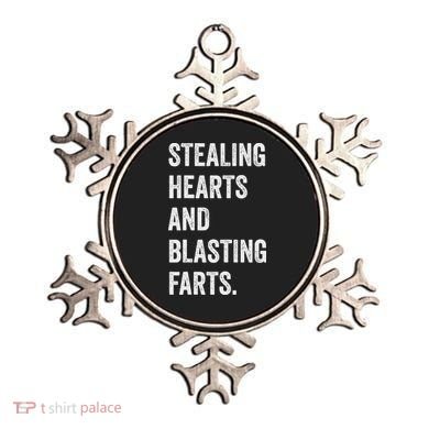 Stealing Hearts And Blasting Farts Retro Vintage Ornament