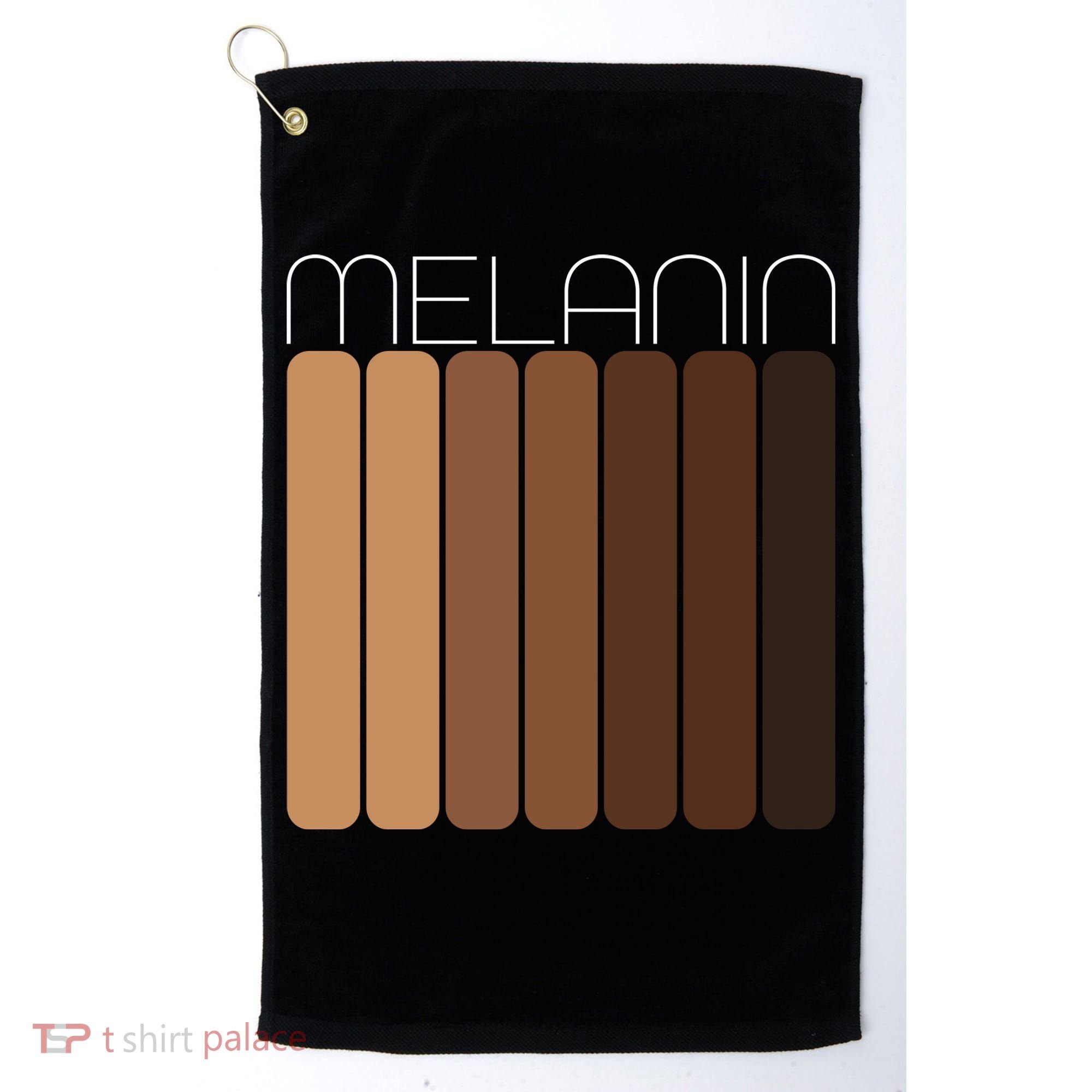 Shades Of Melanin Golf Towel