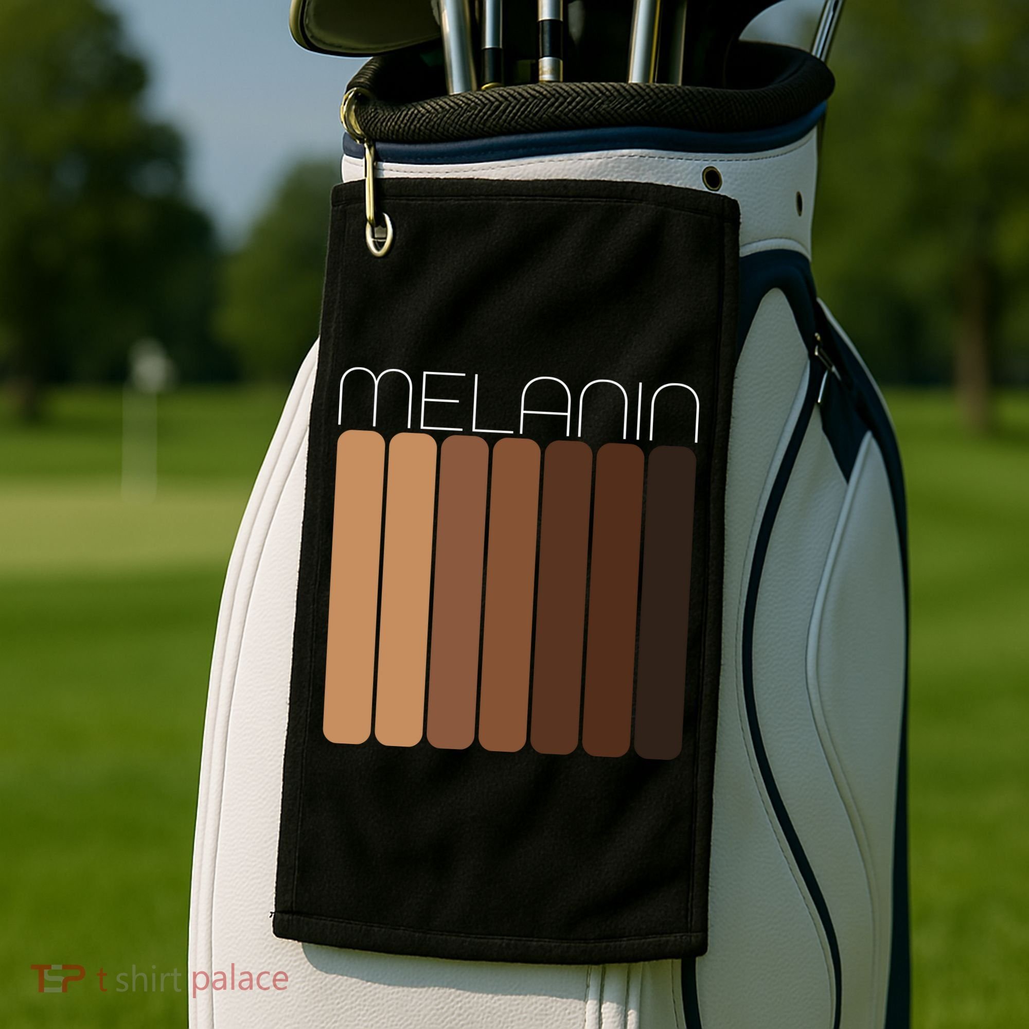 Shades Of Melanin Golf Towel