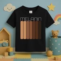 Shades Of Melanin Toddler T-Shirt thumb 3