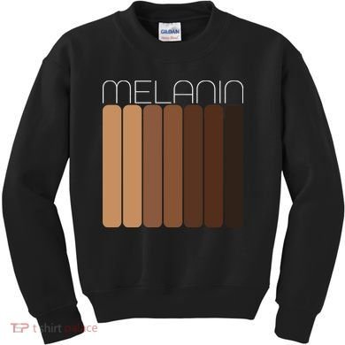 Shades Of Melanin Kids Sweatshirt