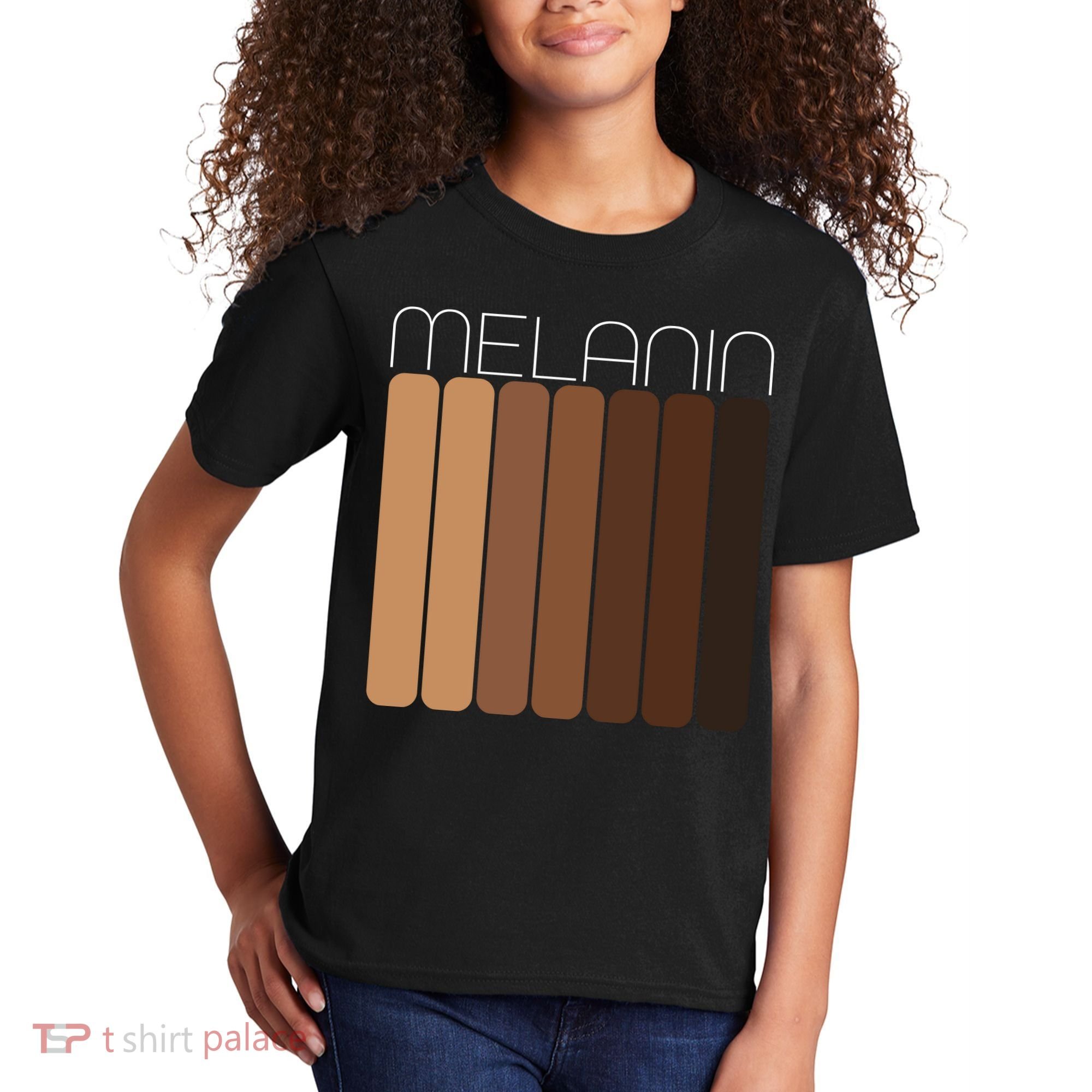 Shades Of Melanin Kids T-Shirt