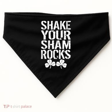 Shake Your Shamrocks USA-Made Doggie Bandana