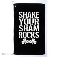 Shake Your Shamrocks Golf Towel thumb 0