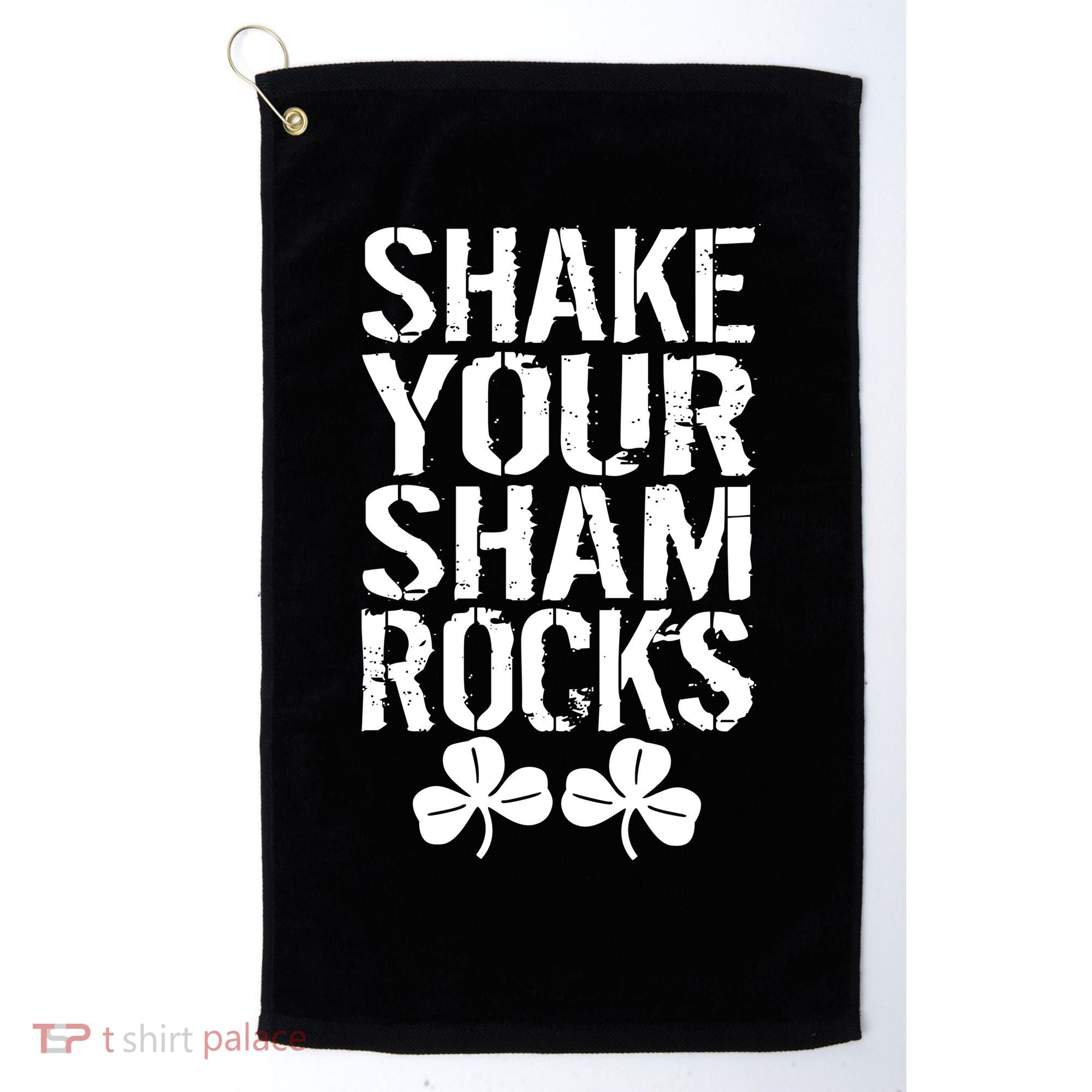 Shake Your Shamrocks Golf Towel