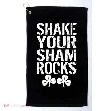 Shake Your Shamrocks Golf Towel