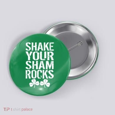 Shake Your Shamrocks Button