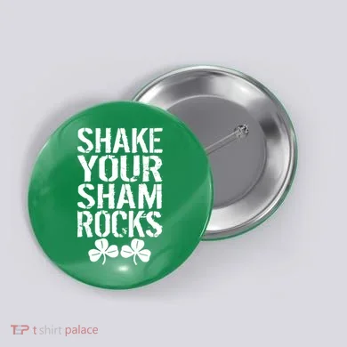 Shake Your Shamrocks Button