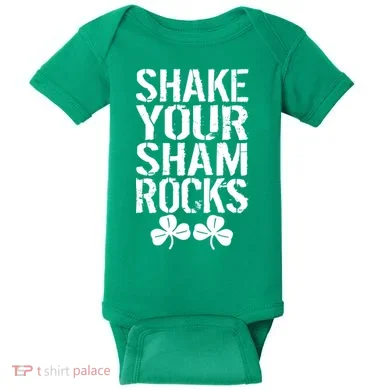 Shake Your Shamrocks Baby Bodysuit