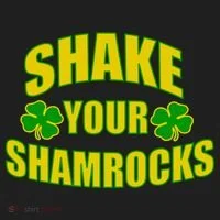 Shake Your Shamrocks Funny St Patricks Day Women's Sweatshirt thumb 2