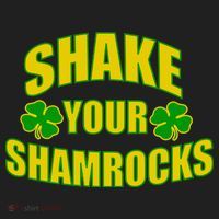 Shake Your Shamrocks Funny St Patricks Day Beanie thumb 2