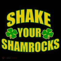 Shake Your Shamrocks Funny St Patricks Day Women's Hoodie thumb 2