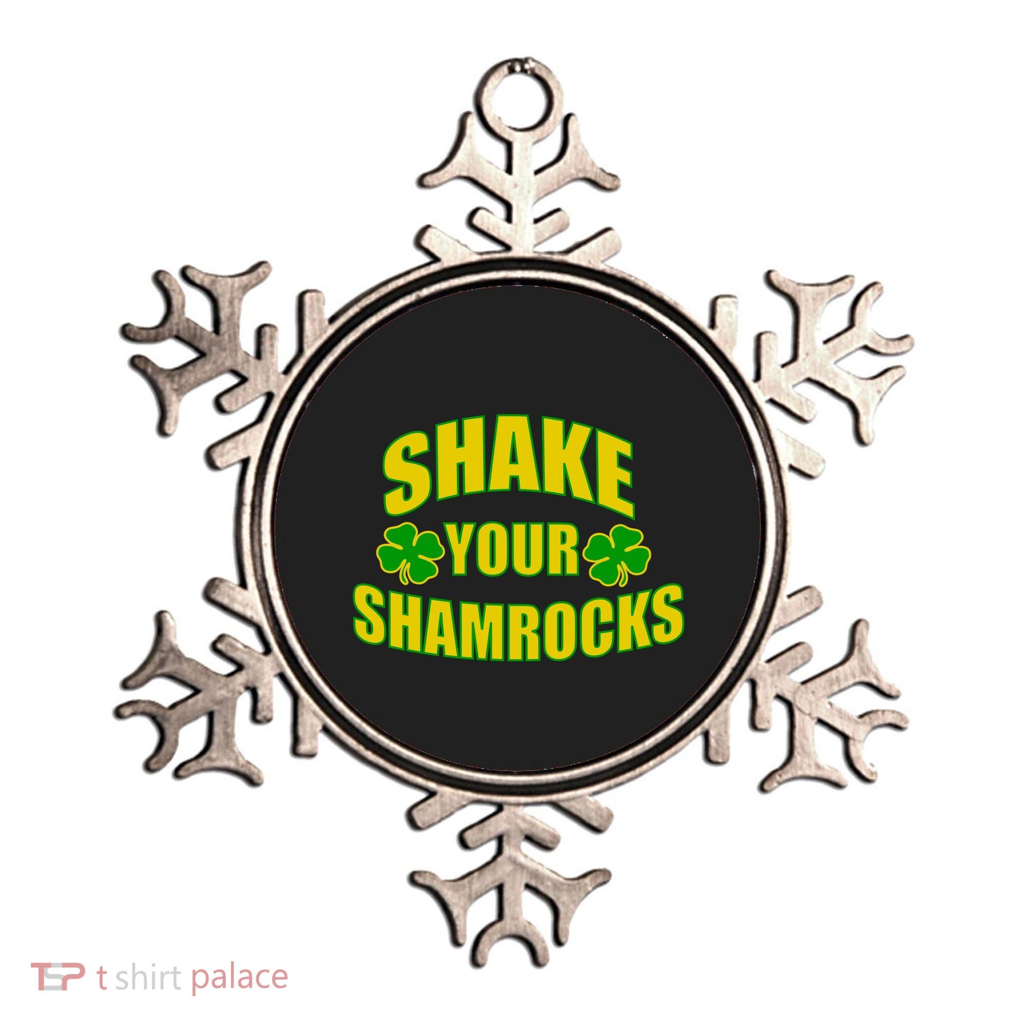 Shake Your Shamrocks Funny St Patricks Day Ornament