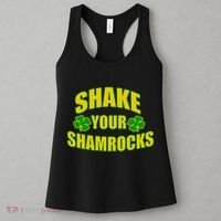 Shake Your Shamrocks Funny St Patricks Day Women's Tank Top thumb 3