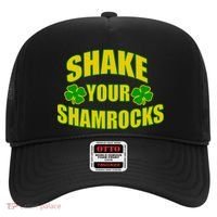 Shake Your Shamrocks Funny St Patricks Day Hat thumb 0