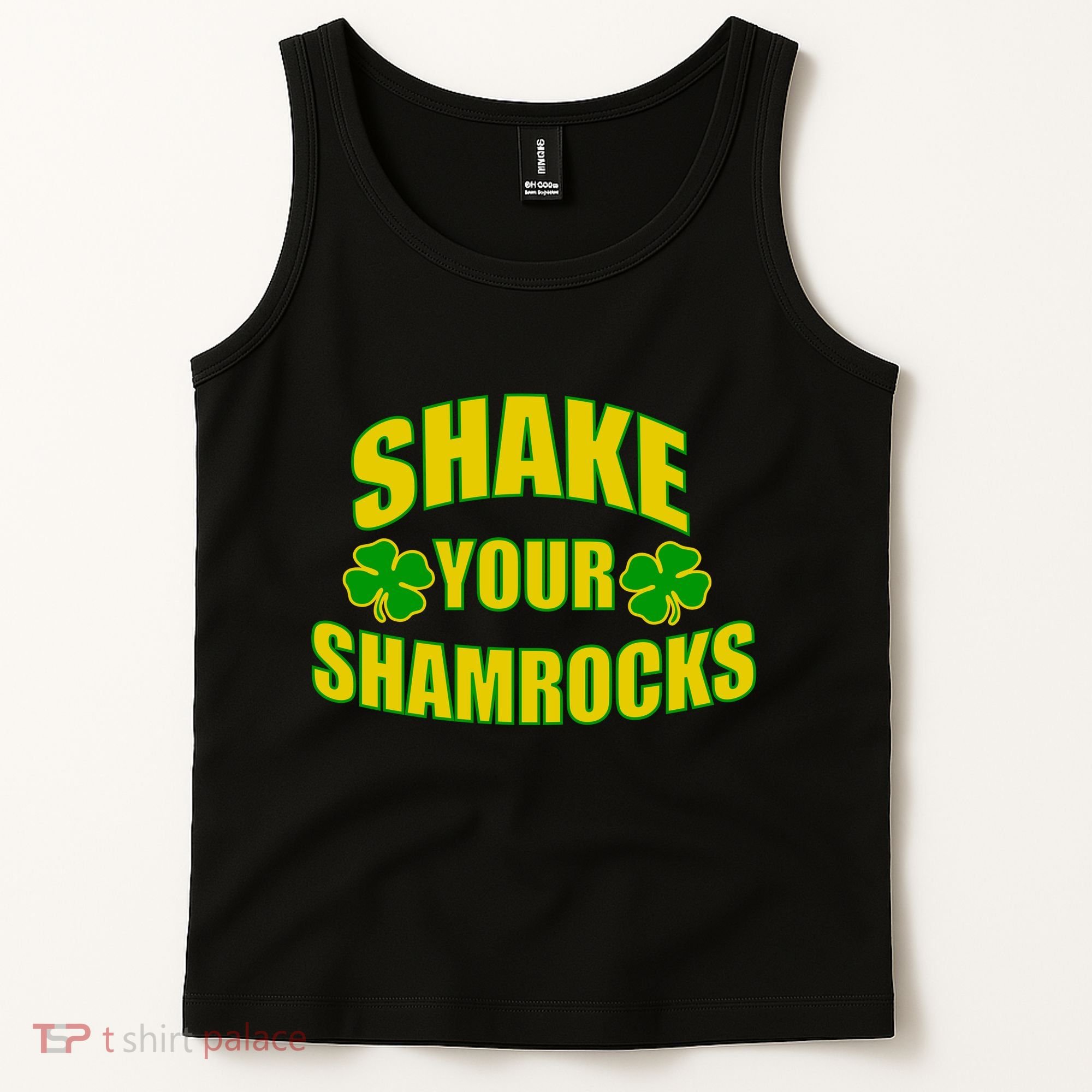 Shake Your Shamrocks Funny St Patricks Day Tank Top