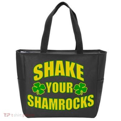 Shake Your Shamrocks Funny St Patricks Day Tote Bag