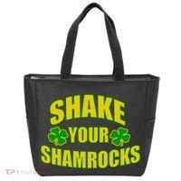 Shake Your Shamrocks Funny St Patricks Day Tote Bag thumb 0
