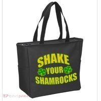 Shake Your Shamrocks Funny St Patricks Day Tote Bag thumb 2