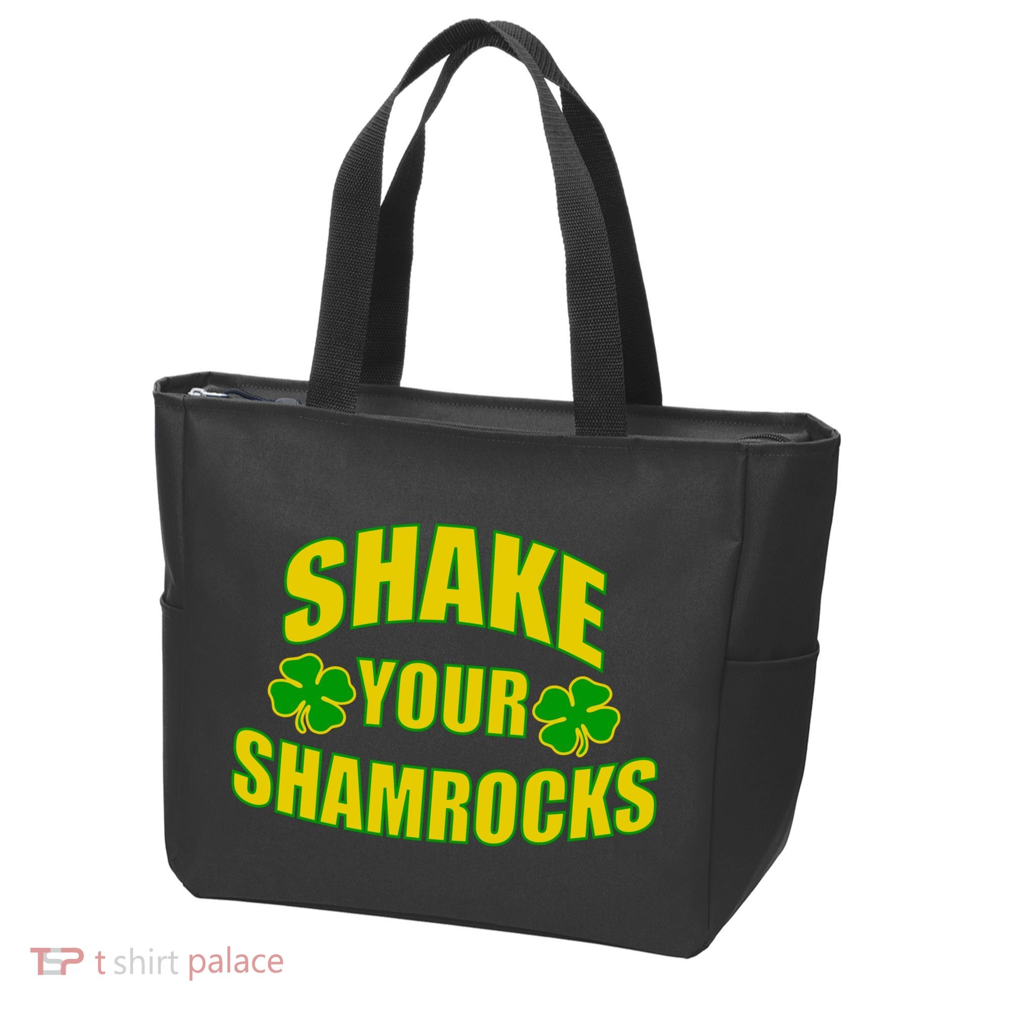 Shake Your Shamrocks Funny St Patricks Day Tote Bag