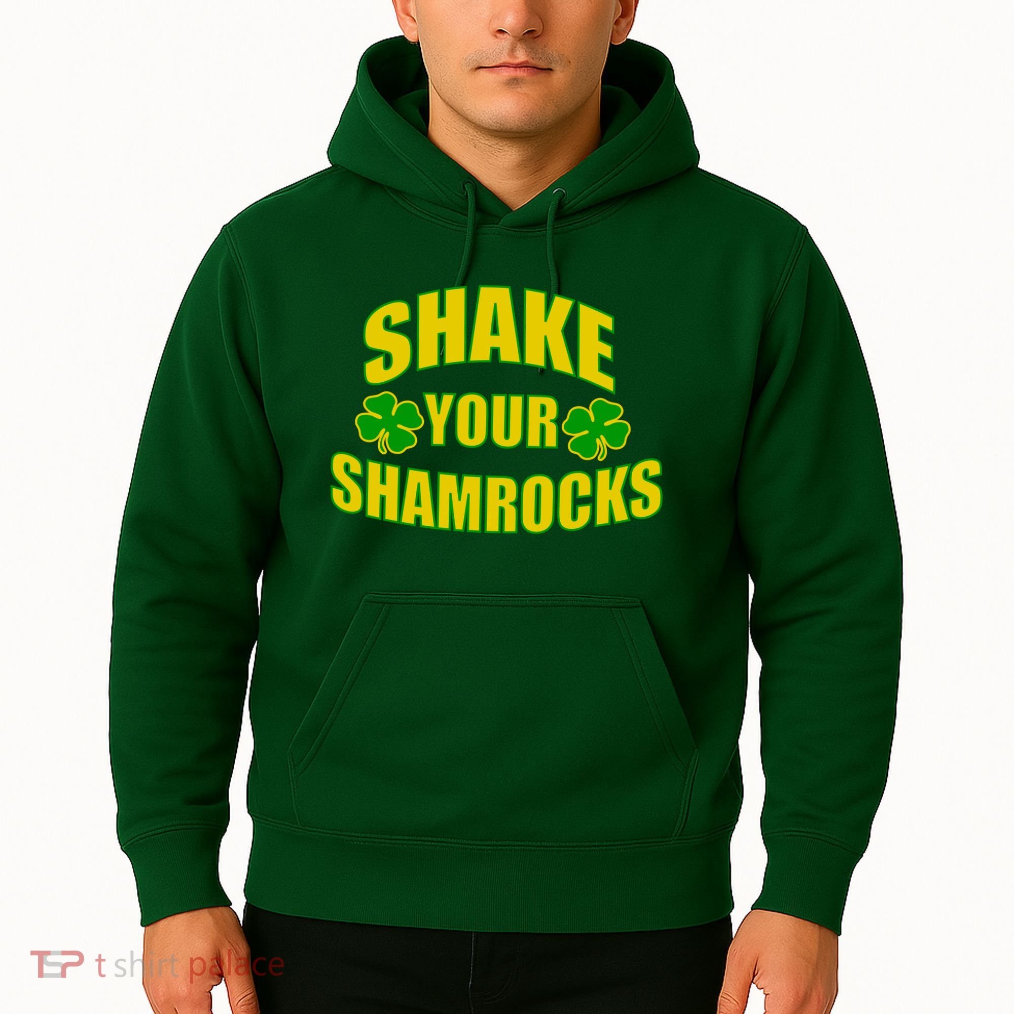 Shake Your Shamrocks Funny St Patricks Day Hoodie