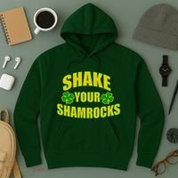 Shake Your Shamrocks Funny St Patricks Day Hoodie thumb 3