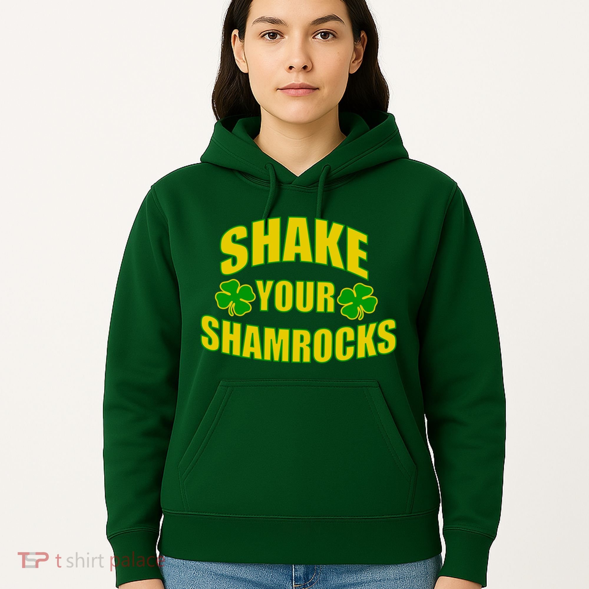 Shake Your Shamrocks Funny St Patricks Day Hoodie