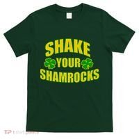 Shake Your Shamrocks Funny St Patricks Day T-Shirt thumb 0