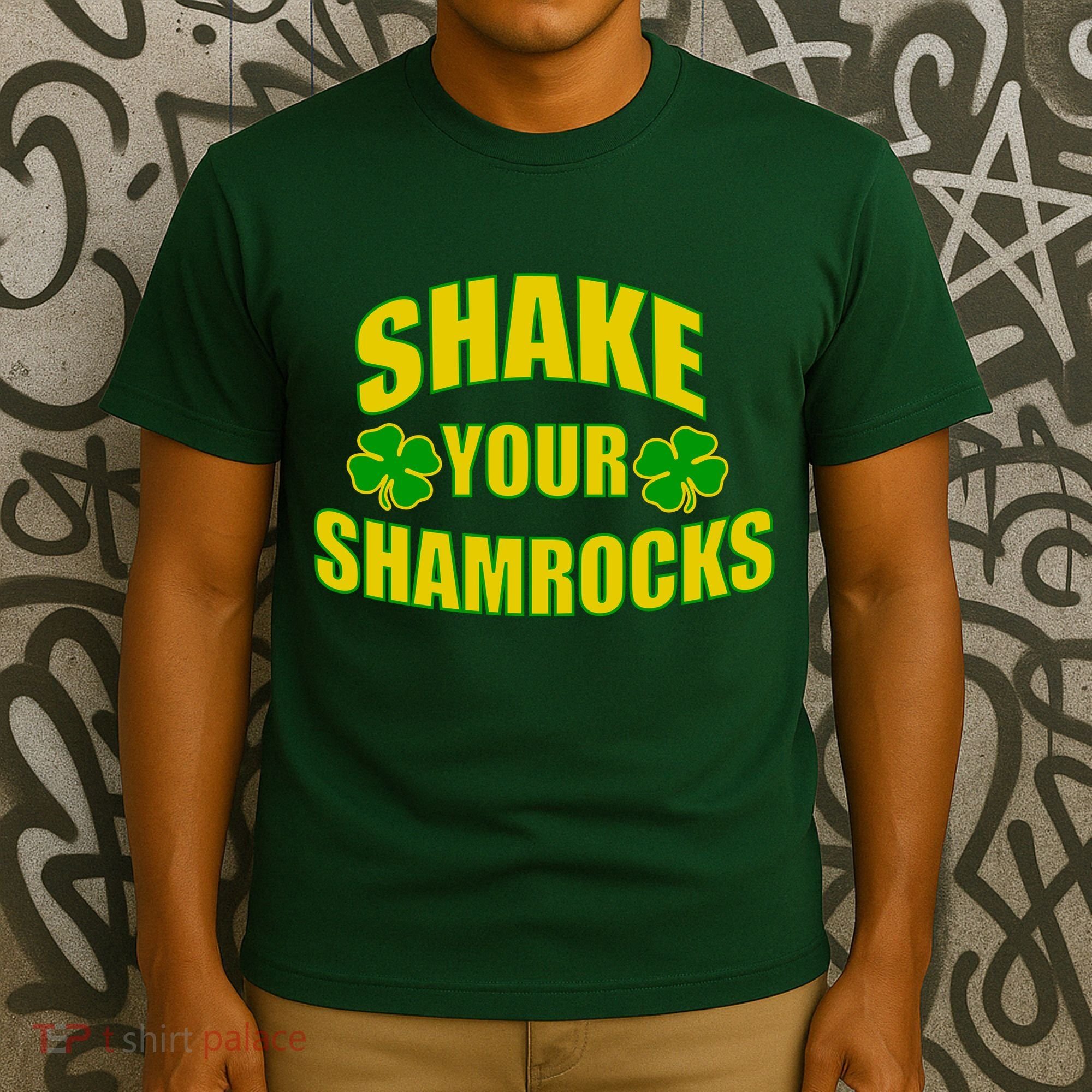 Shake Your Shamrocks Funny St Patricks Day T-Shirt