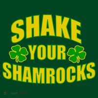 Shake Your Shamrocks Funny St Patricks Day Visor thumb 3