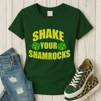 Shake Your Shamrocks Funny St Patricks Day Women's T-Shirt thumb 3