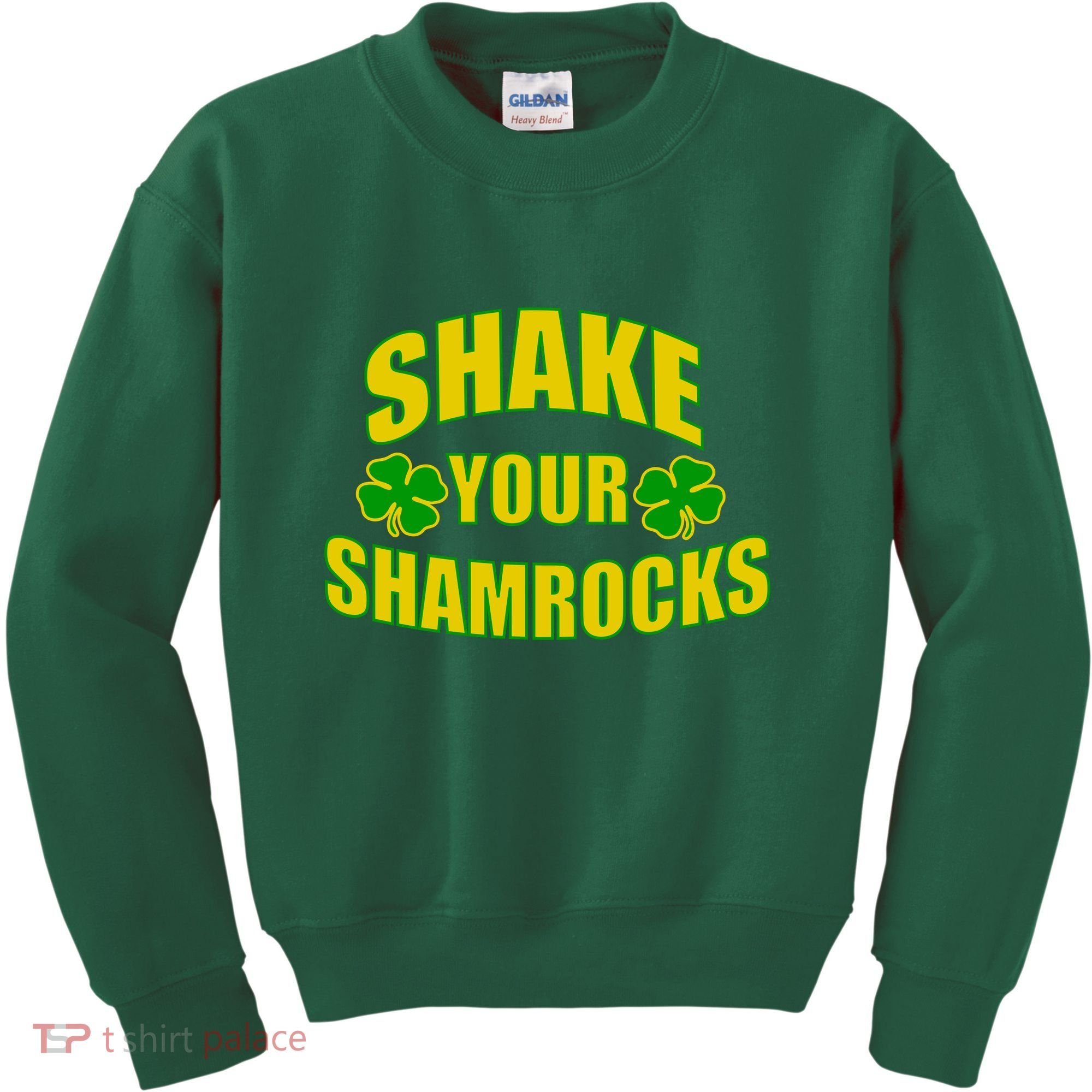 Shake Your Shamrocks Funny St Patricks Day Kids Sweatshirt