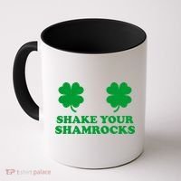 Shake Your Shamrocks St. Patrick's Day Clover Coffee Mug thumb 0