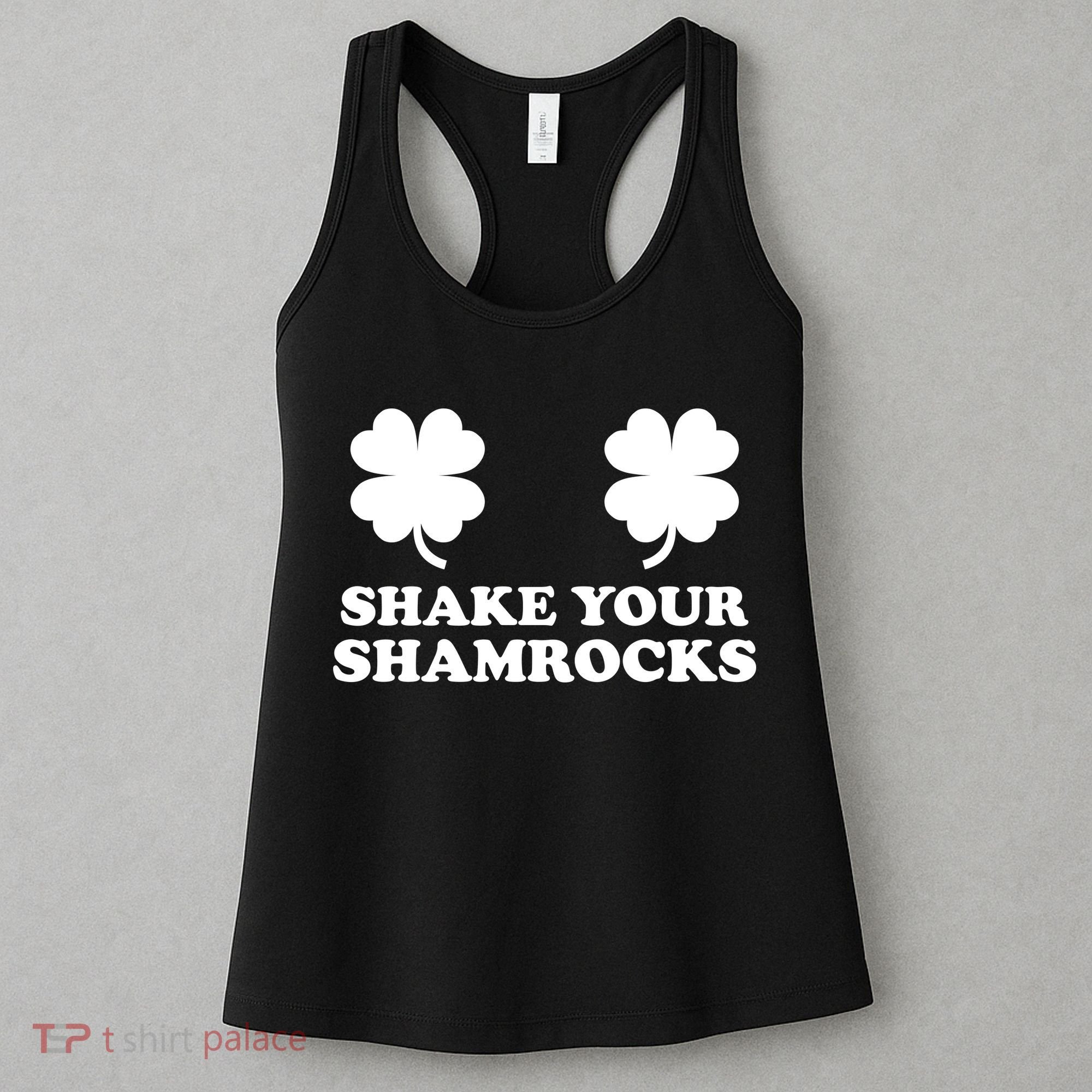 Shake Your Shamrocks St. Patrick's Day Clover Women's Tank Top