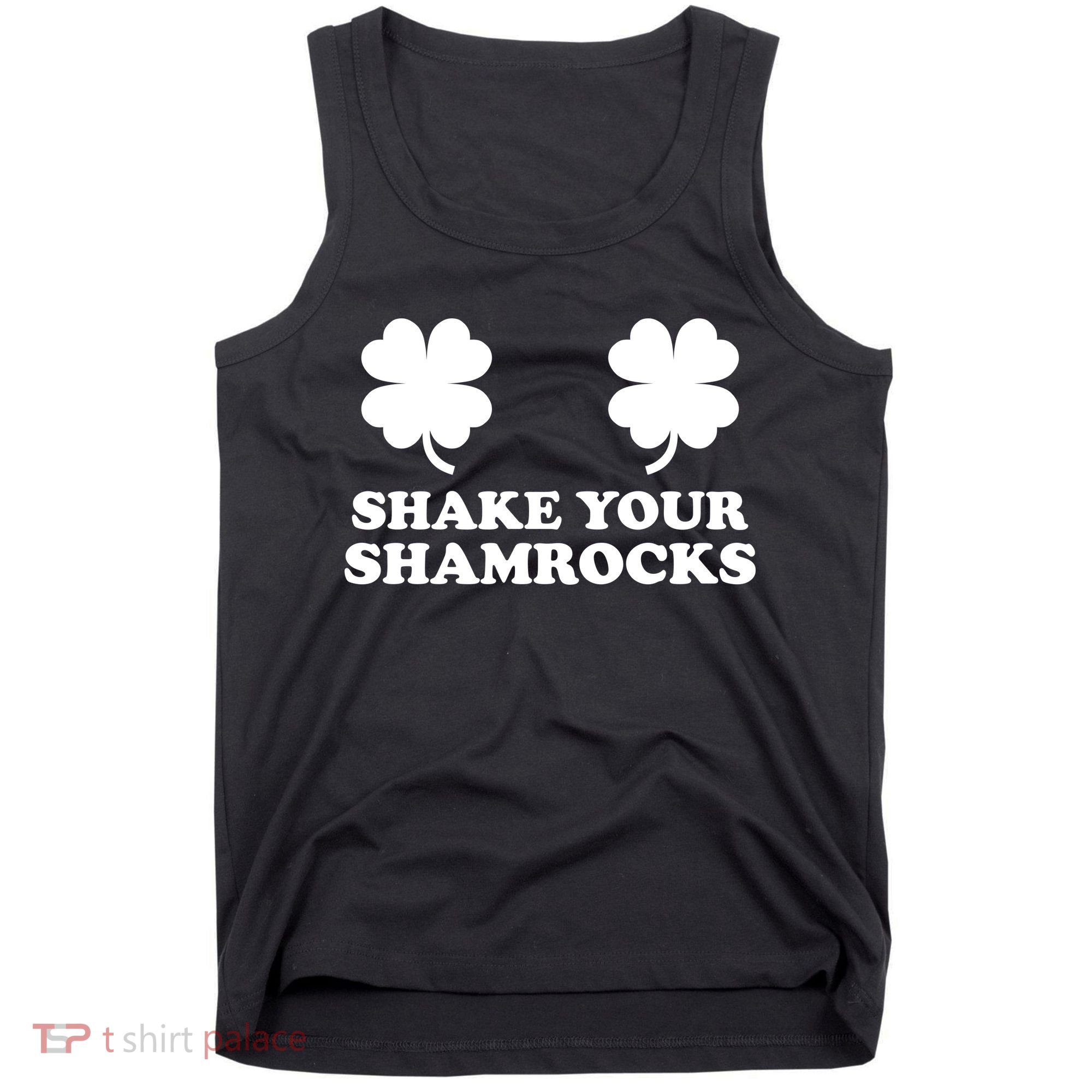 Shake Your Shamrocks St. Patrick's Day Clover Tank Top