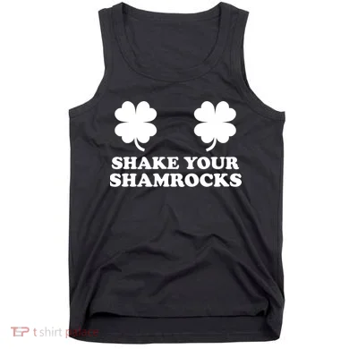 Shake Your Shamrocks St. Patrick's Day Clover Tank Top