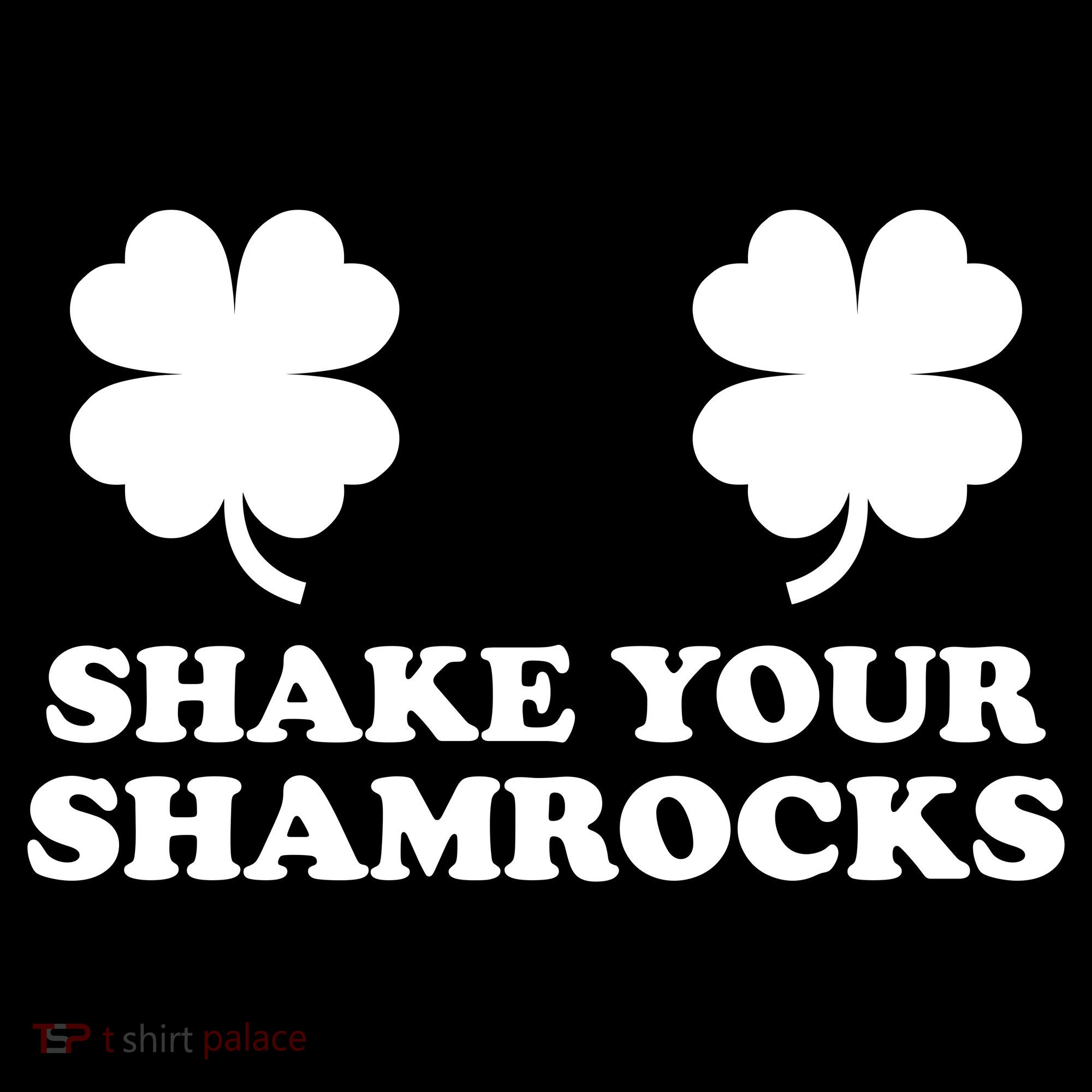 Shake Your Shamrocks St. Patrick's Day Clover Visor