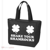 Shake Your Shamrocks St. Patrick's Day Clover Tote Bag thumb 3