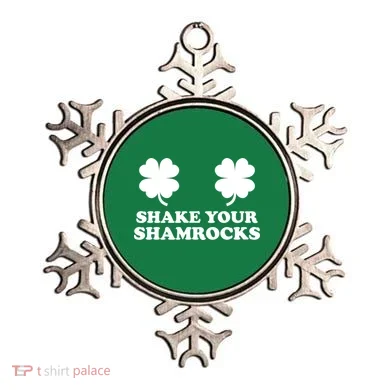 Shake Your Shamrocks St. Patrick's Day Clover Ornament