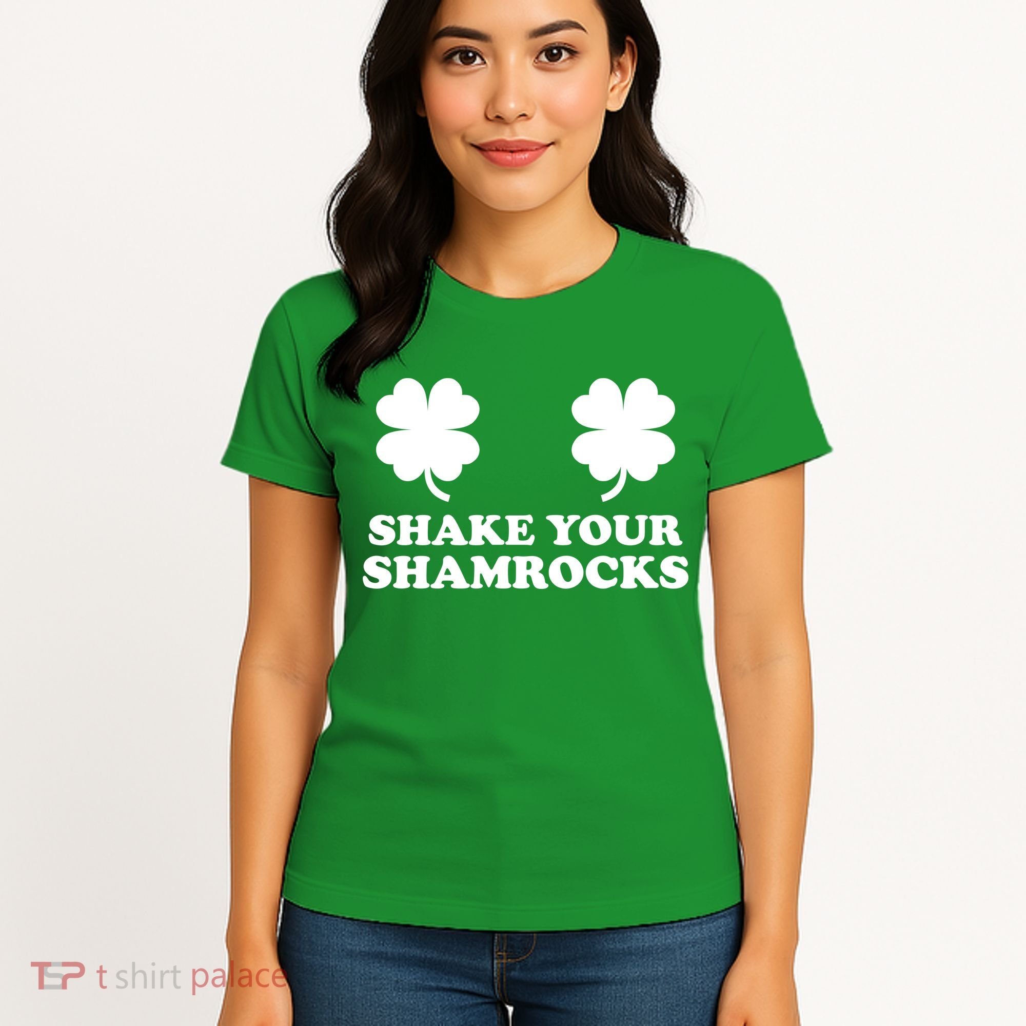 Shake Your Shamrocks St. Patrick's Day Clover Women's T-Shirt