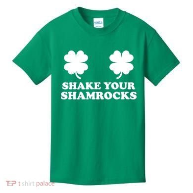 Shake Your Shamrocks St. Patrick's Day Clover Kids T-Shirt