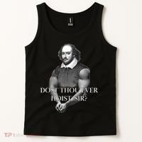 Shakespeare Dost Thou Ever Hoist Sir? Tank Top thumb 2