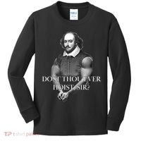 Shakespeare Dost Thou Ever Hoist Sir? Kids Long Sleeve Shirt thumb 0