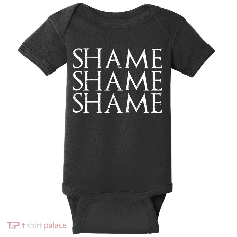 Shame Shame Shame Baby Bodysuit