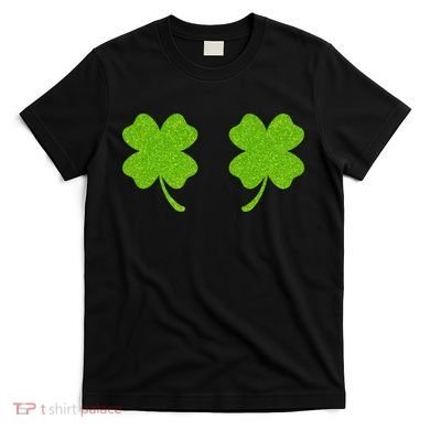 Shamrock Censors Boobs T-Shirt