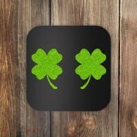 Shamrock Censors Boobs Coaster thumb 0