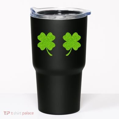 Shamrock Censors Boobs Tumbler
