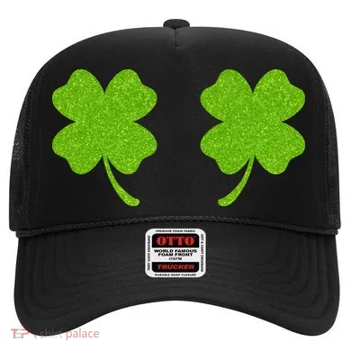 Shamrock Censors Boobs Hat