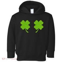 Shamrock Censors Boobs Toddler Hoodie thumb 0